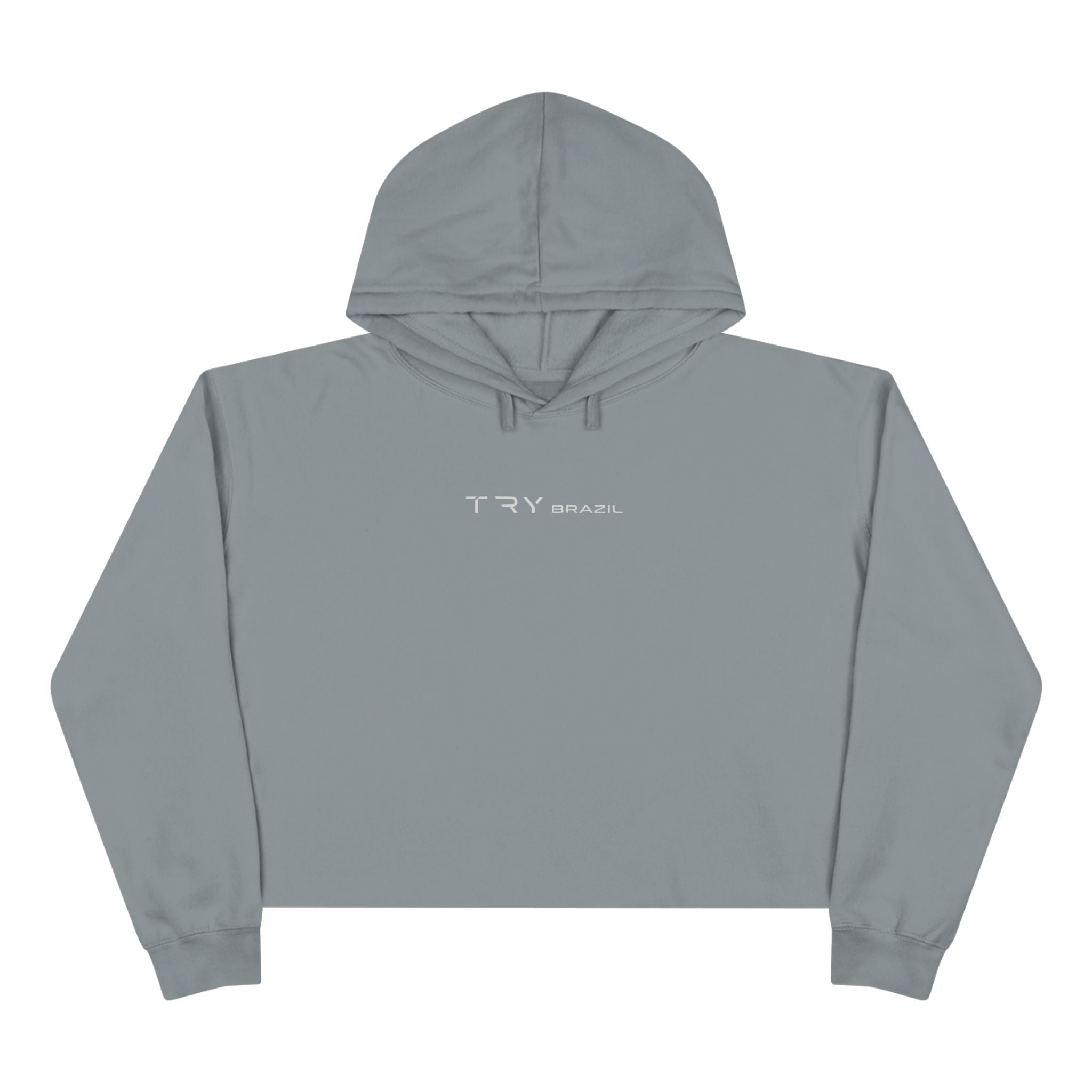 Minimalist Cropped Hoodie - TRY Brazil
