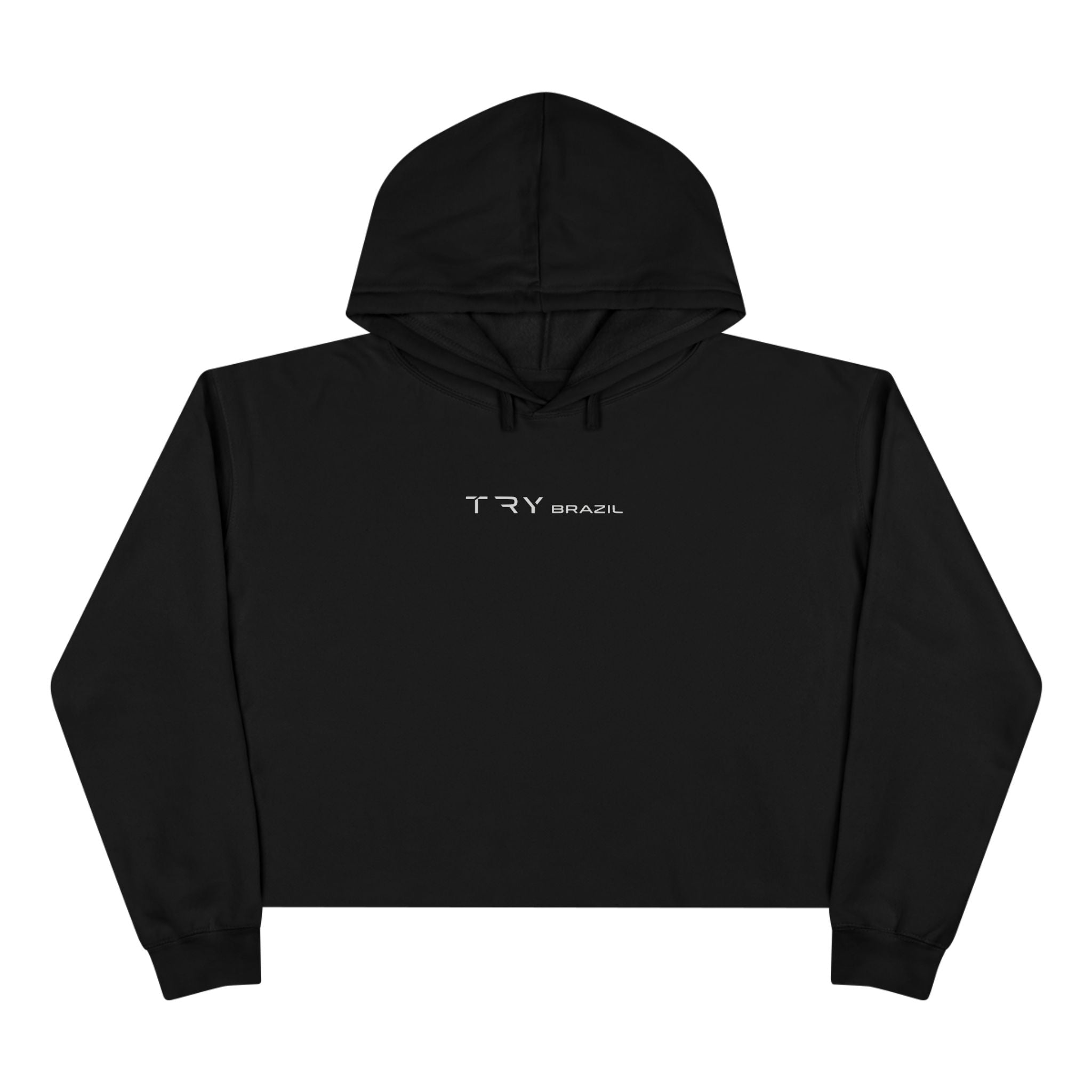 Minimalist Cropped Hoodie - TRY Brazil