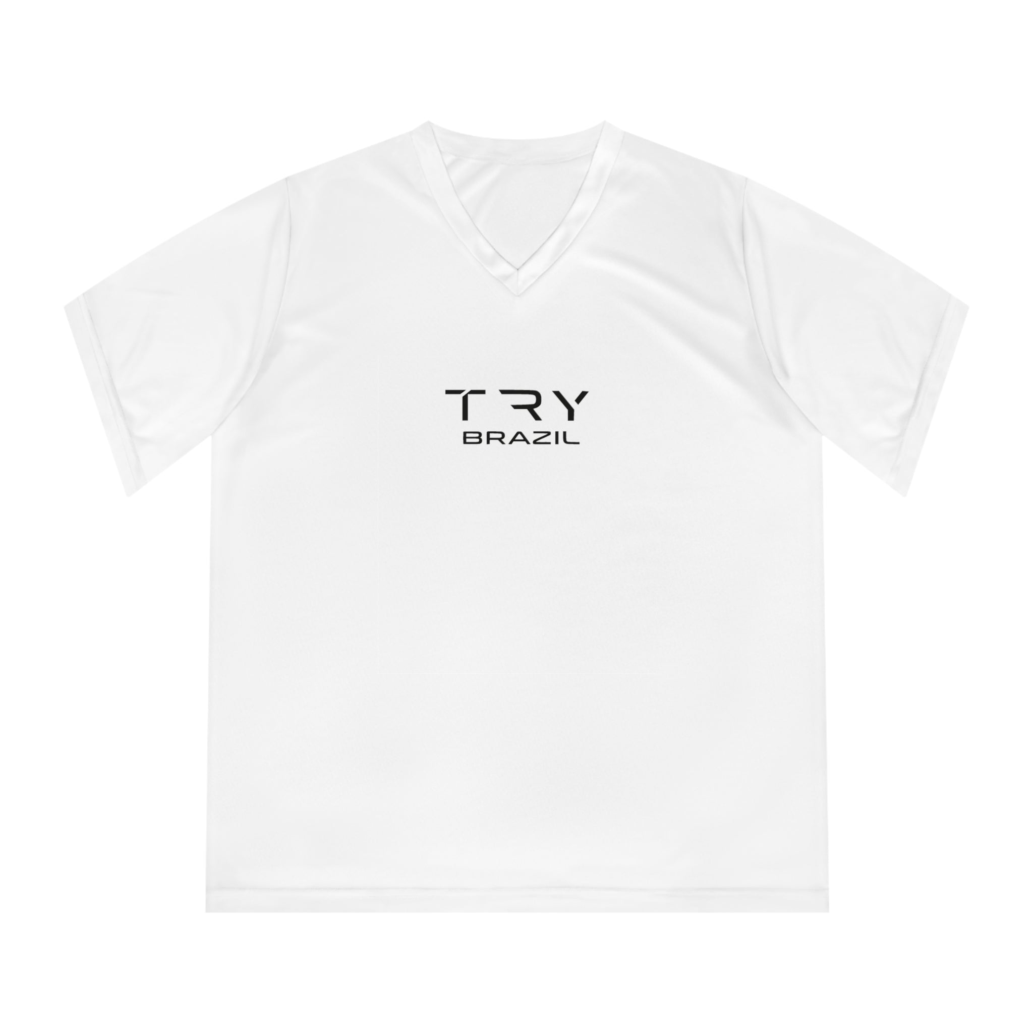 Women's V-Neck Performance Tee - TRY Brazil