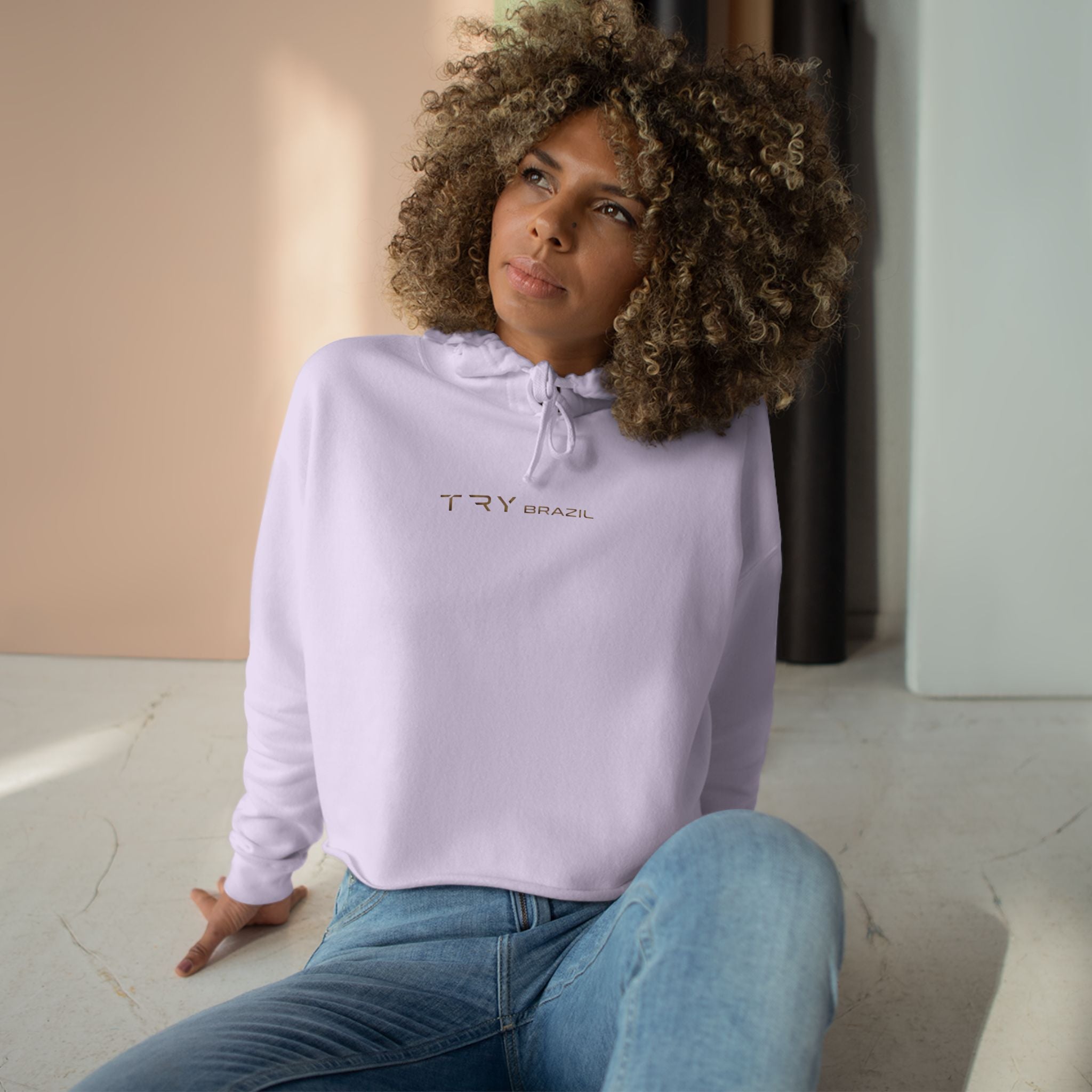 Minimalist Cropped Hoodie - TRY Brazil