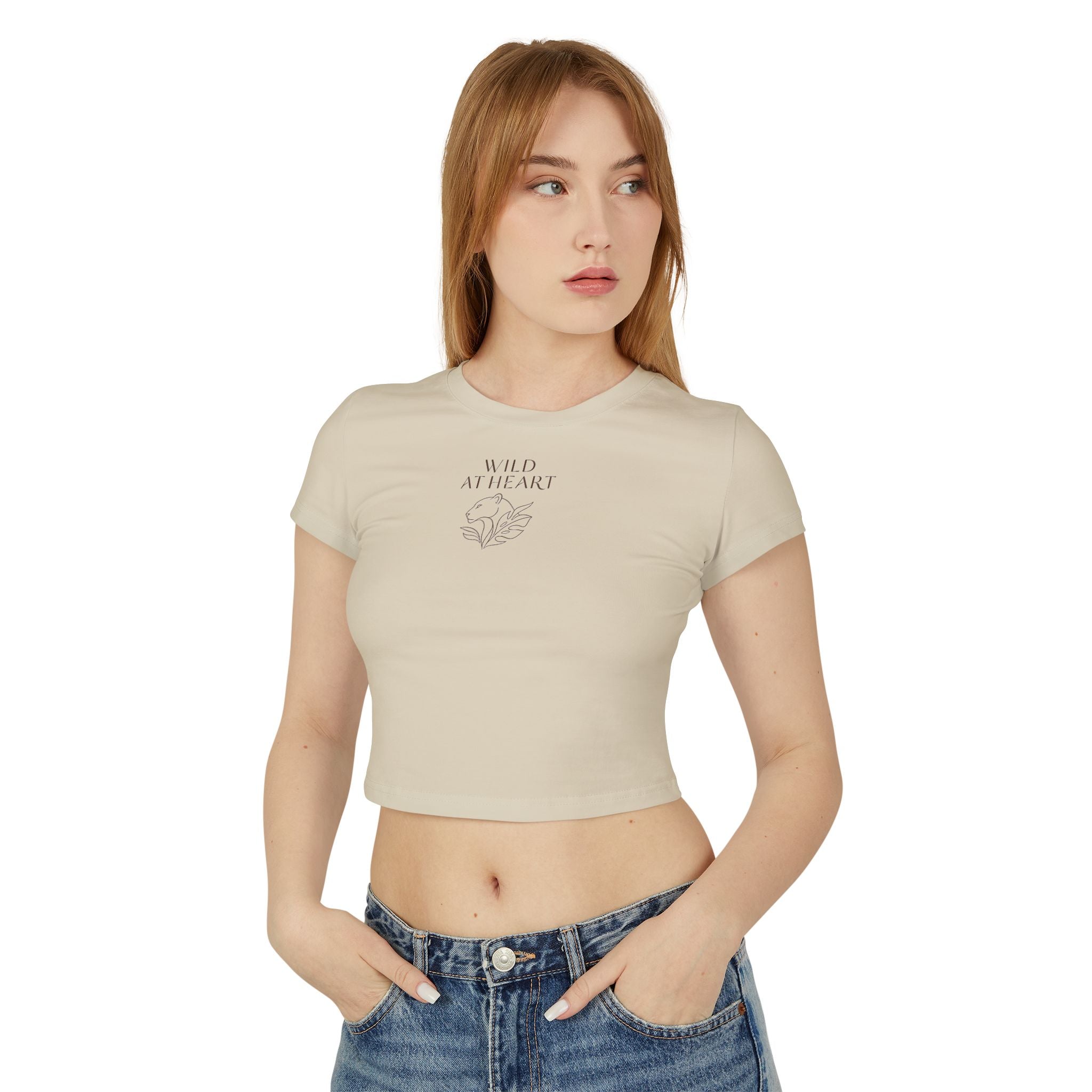 Wild at Heart Crop Tee - TRY Brazil