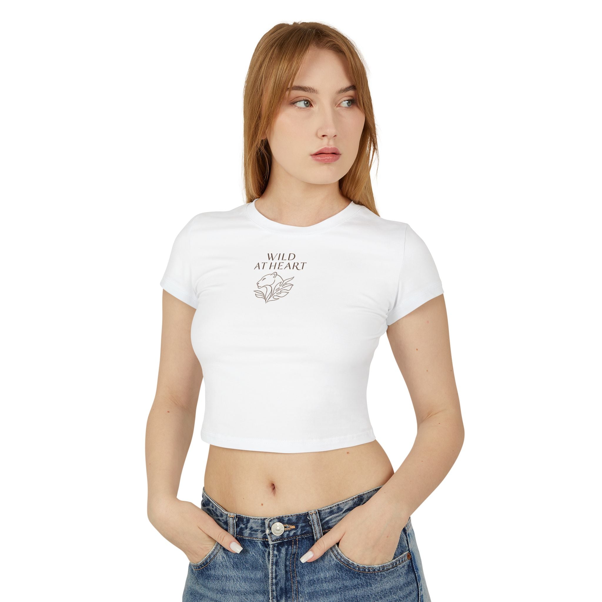Wild at Heart Crop Tee - TRY Brazil