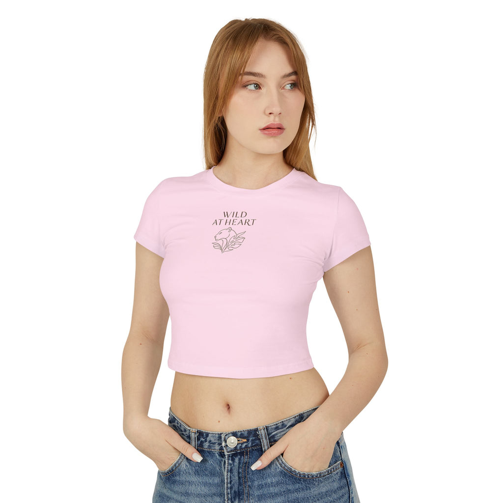 Wild at Heart Crop Tee - TRY Brazil