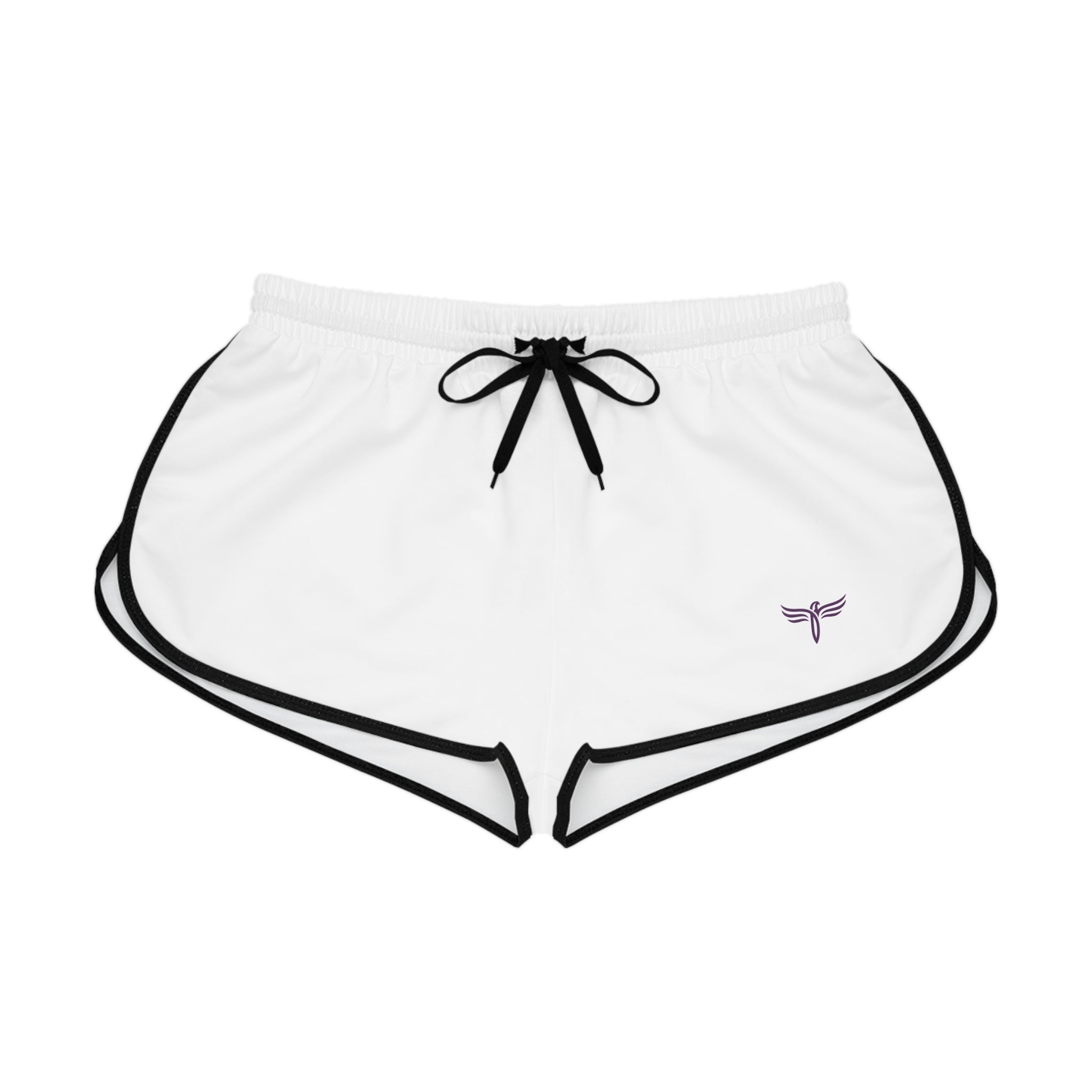 Women’s Relaxed Athletic Shorts — Minimal Dragonfly Embroidery-TRY Brazil