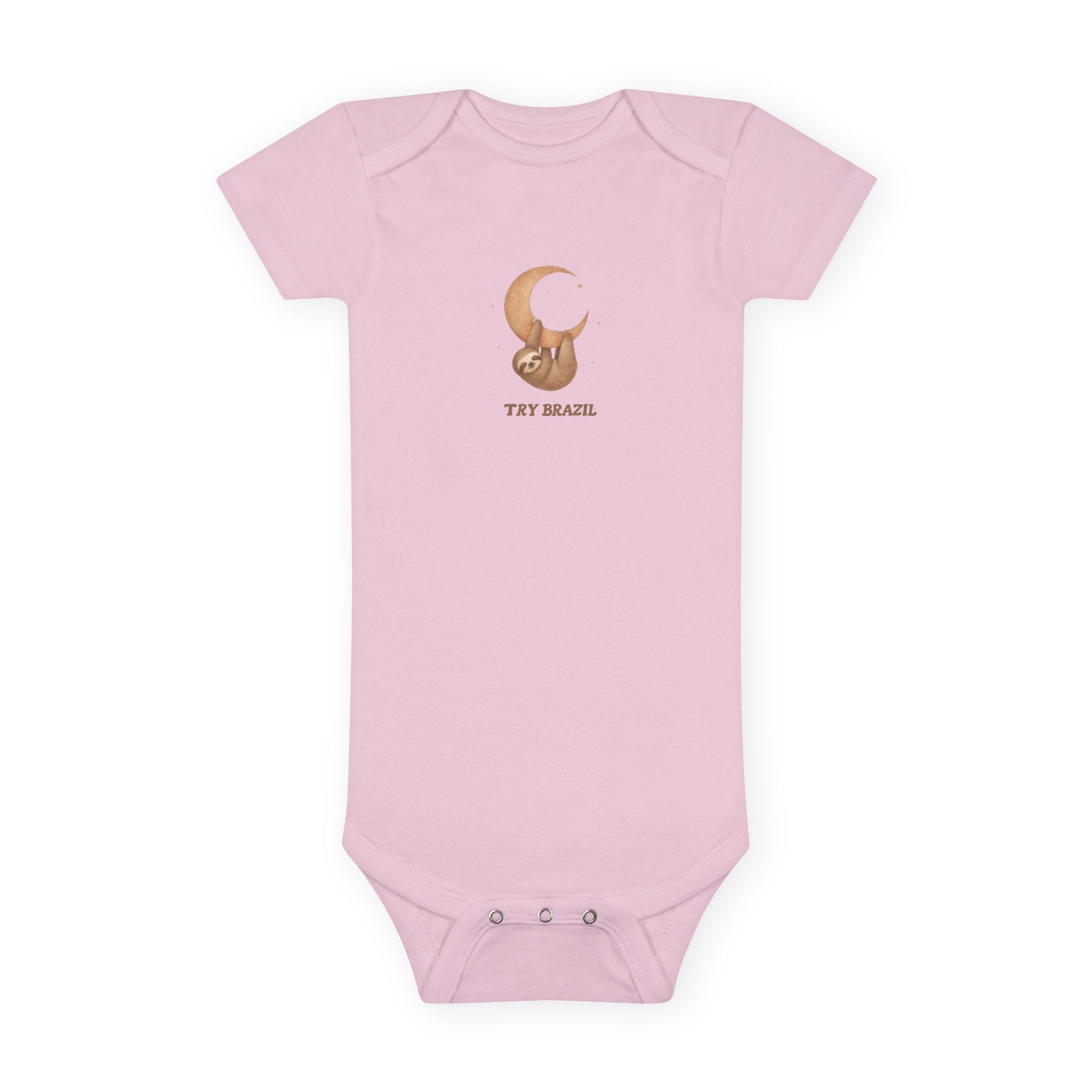 Baby Short Sleeve Onesie® - TRY Brazil