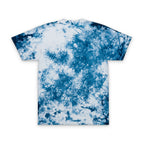 Tie-Dye Embroidered Tee — Oversized Black & White Spiral Shirt-TRY Brazil