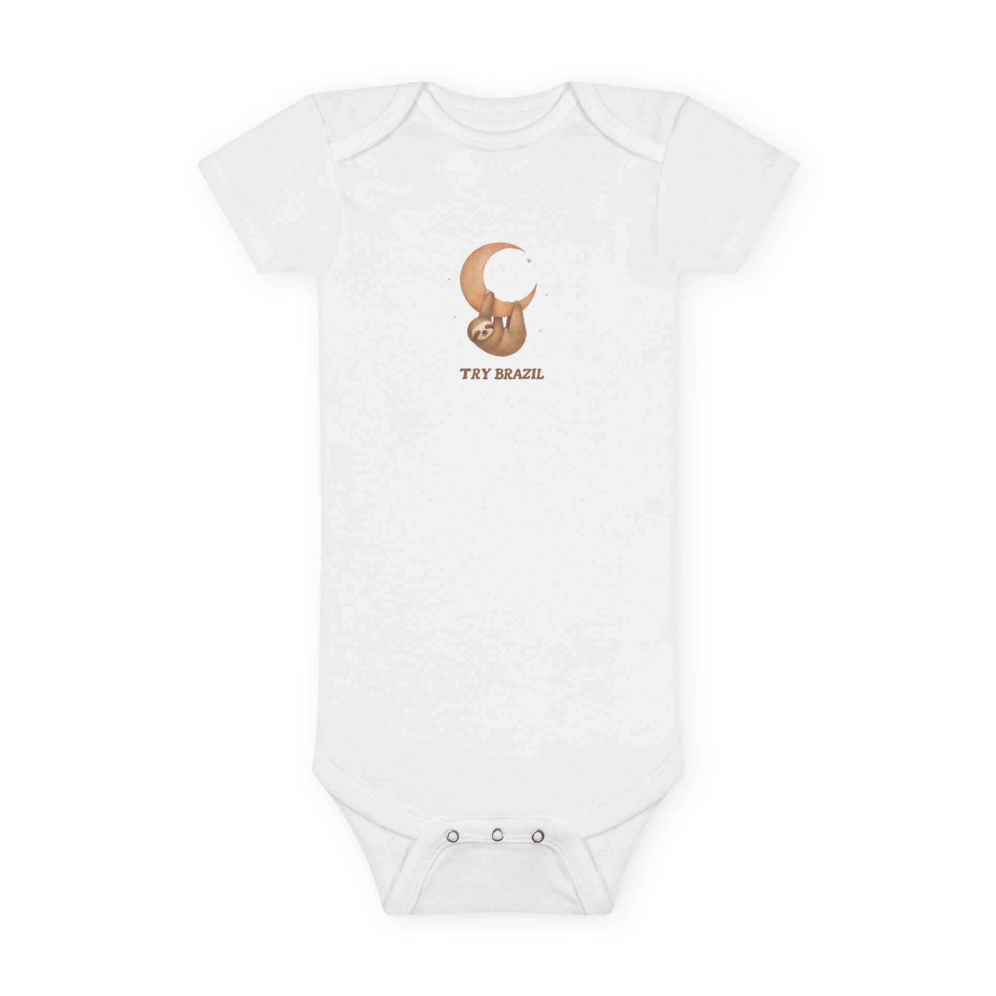 Baby Short Sleeve Onesie® - TRY Brazil