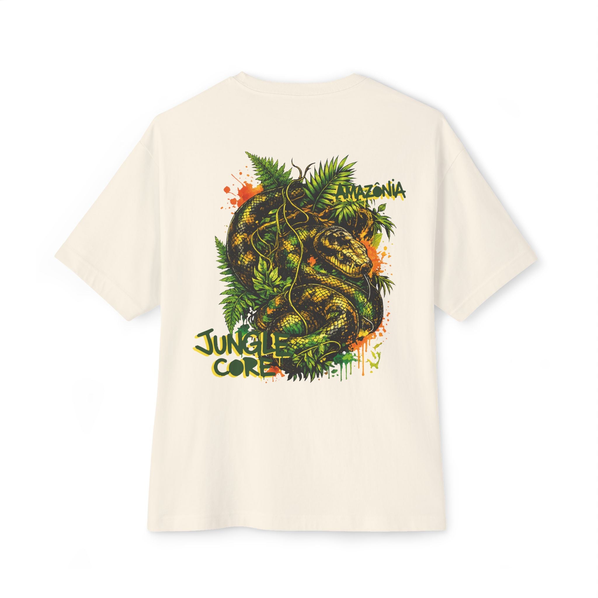 Copy of Unisex Oversized Boxy Jungle Core T-Shirt-TRY Brazil