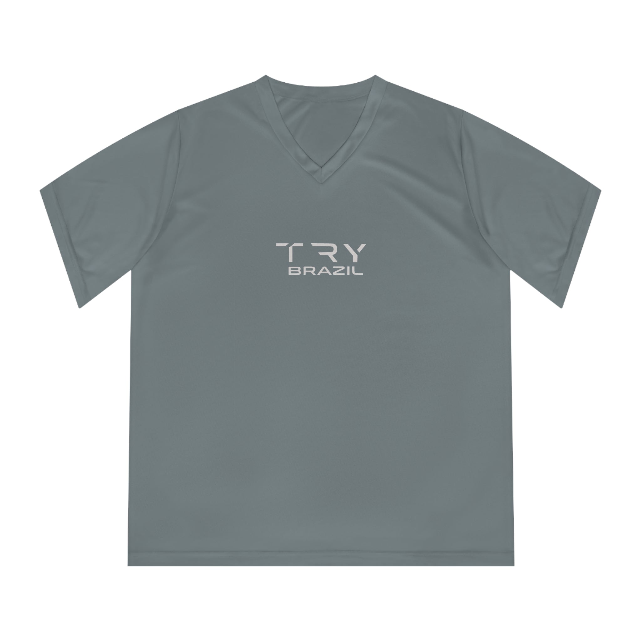 Women's V-Neck Performance Tee - TRY Brazil