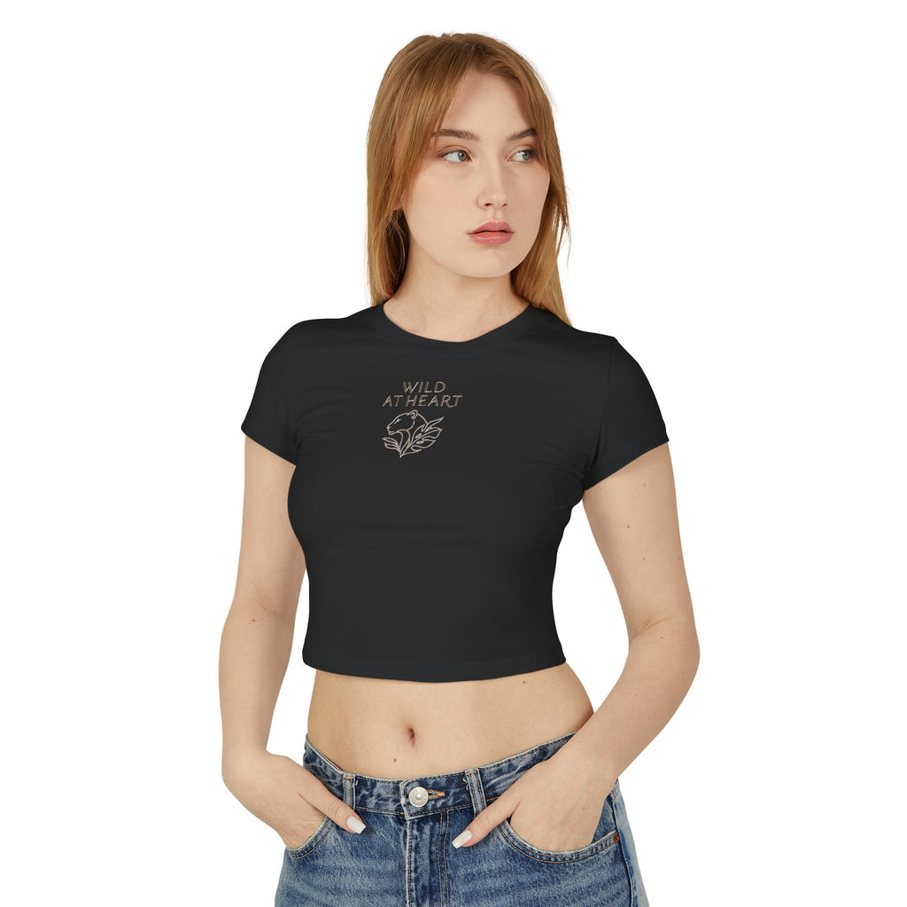 Wild at Heart Crop Tee - TRY Brazil