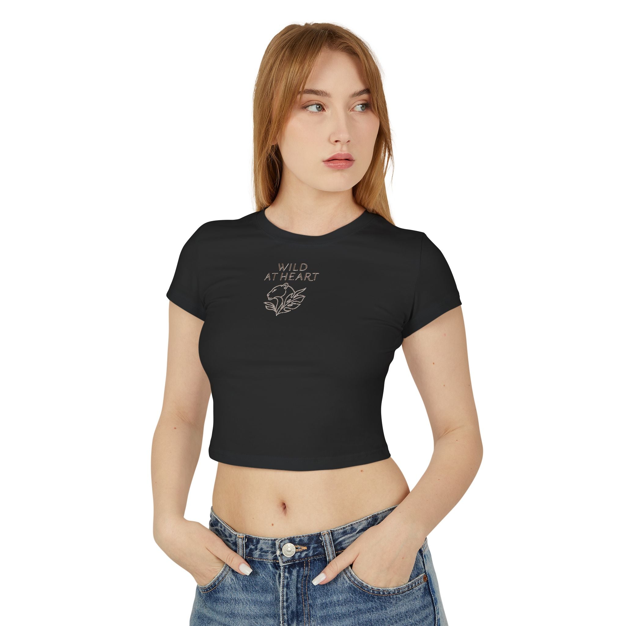 Wild at Heart Crop Tee - TRY Brazil