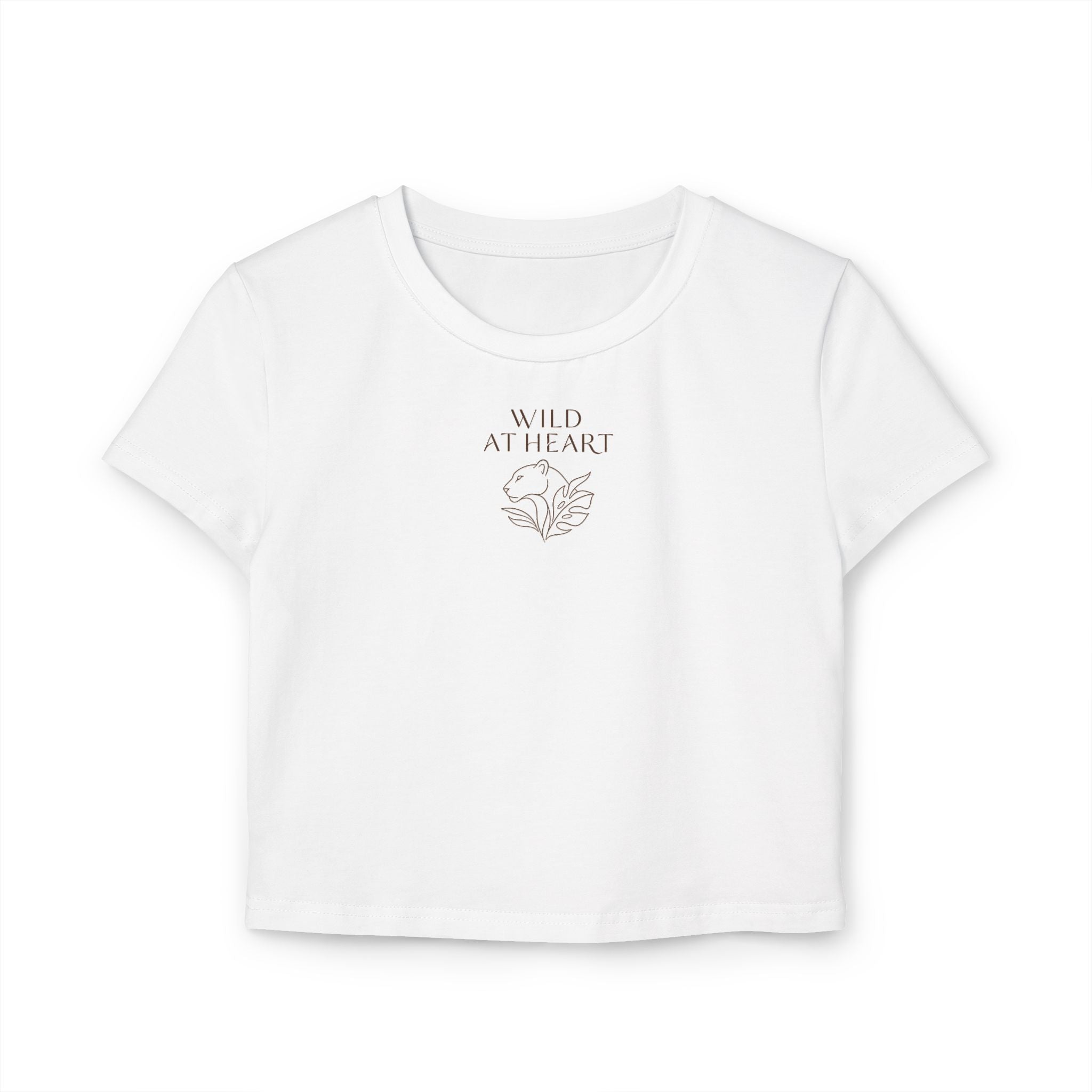 Wild at Heart Crop Tee - TRY Brazil