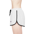 Women’s Relaxed Athletic Shorts — Minimal Dragonfly Embroidery-TRY Brazil