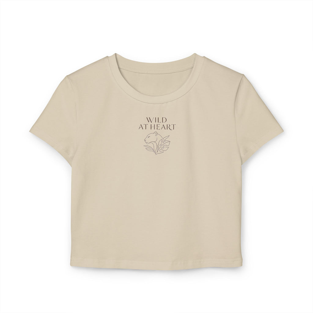 Wild at Heart Crop Tee - TRY Brazil