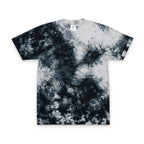Tie-Dye Embroidered Tee — Oversized Black & White Spiral Shirt-TRY Brazil