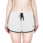 Women’s Relaxed Athletic Shorts — Minimal Dragonfly Embroidery-TRY Brazil