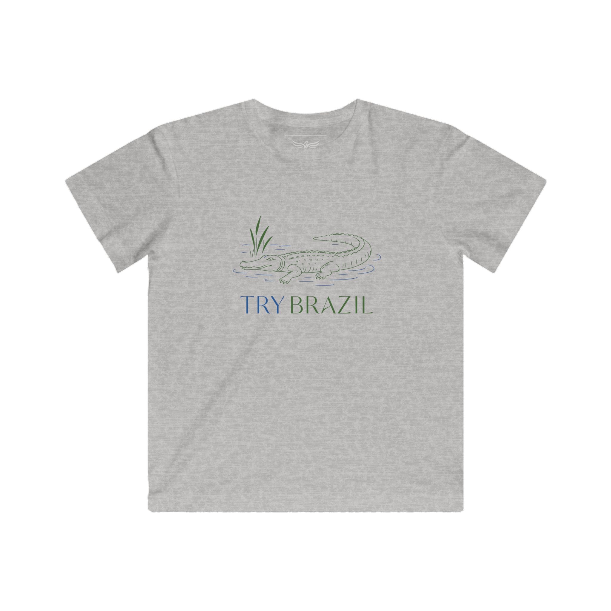 Kids' alligator t-shirt - TRY Brazil