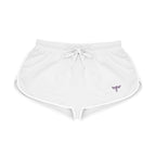Women’s Relaxed Athletic Shorts — Minimal Dragonfly Embroidery-TRY Brazil