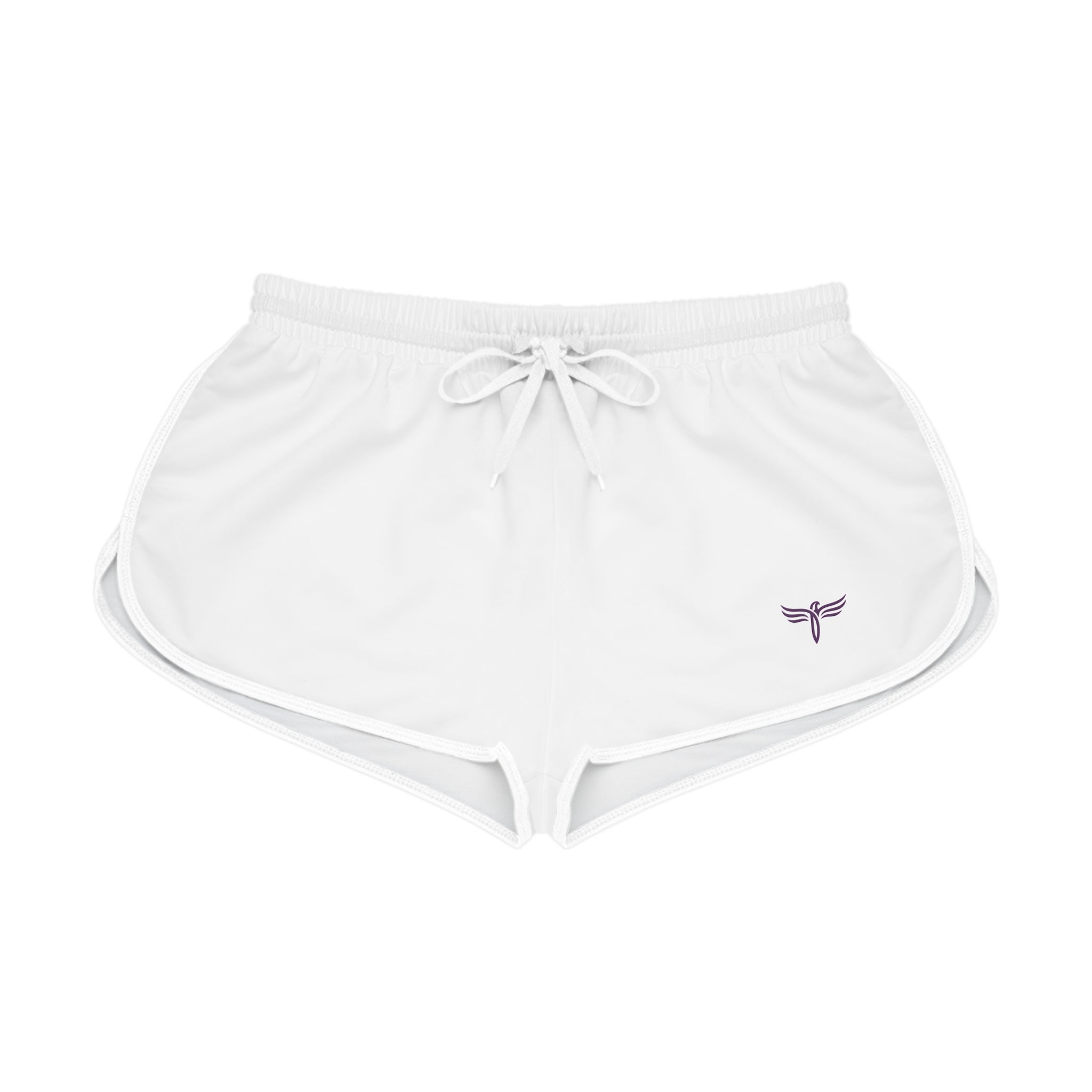 Women’s Relaxed Athletic Shorts — Minimal Dragonfly Embroidery-TRY Brazil