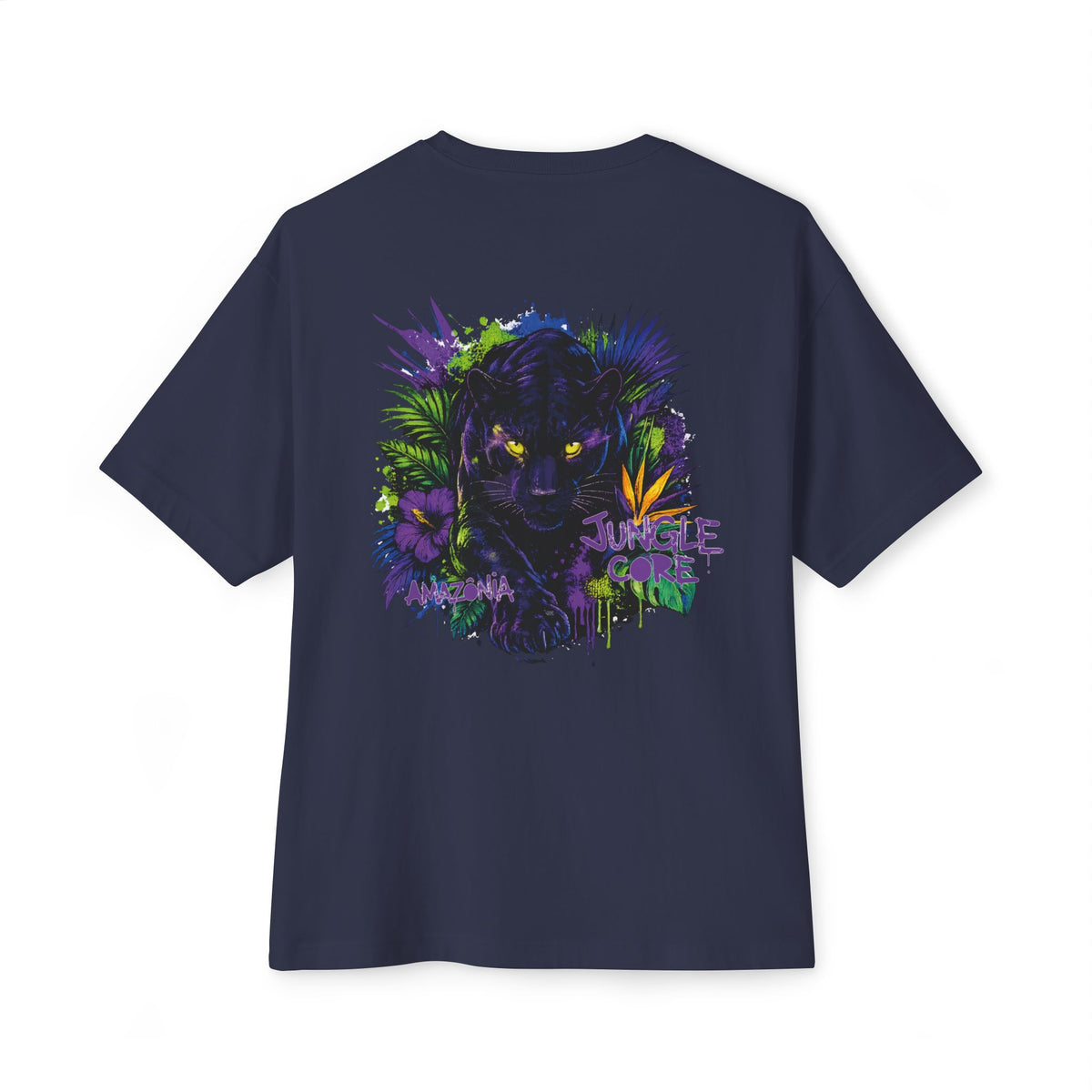 Unisex Oversized Boxy Jungle Core T-Shirt-TRY Brazil