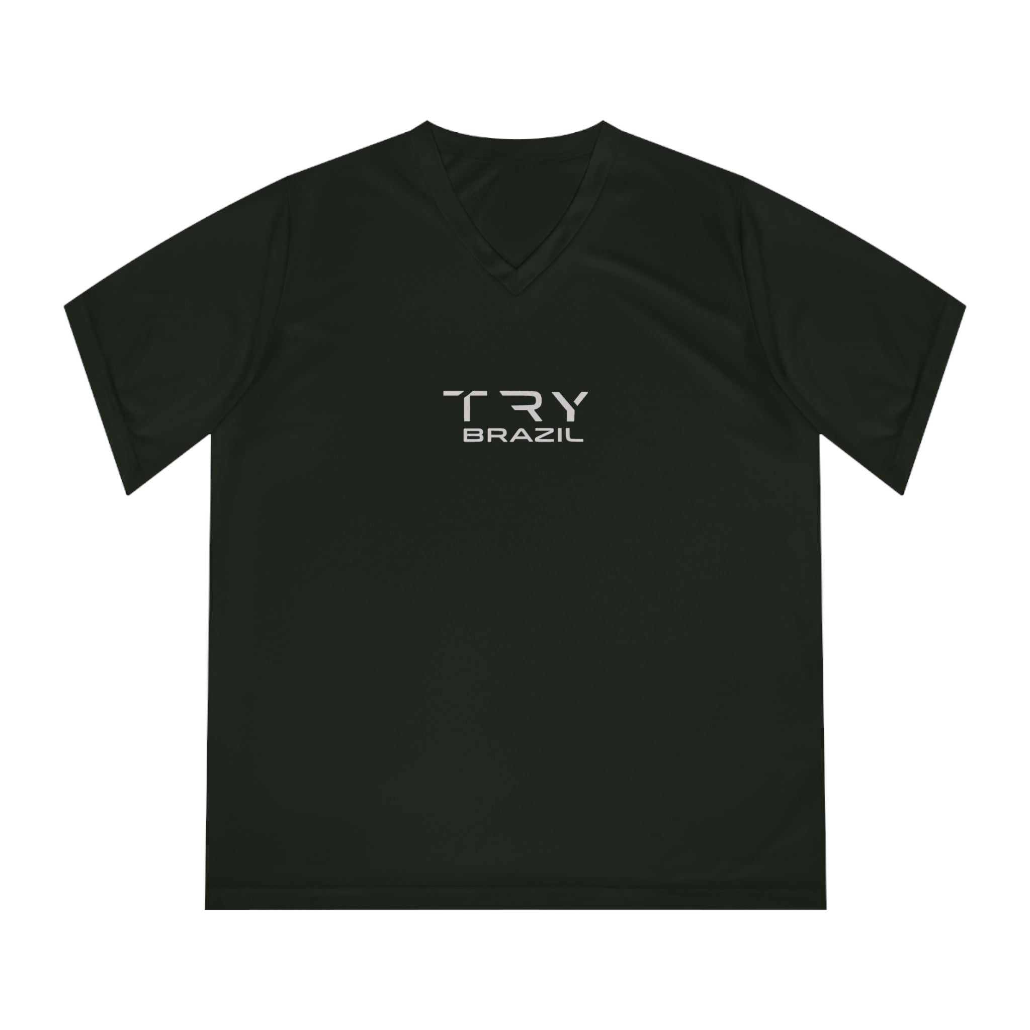 Women's V-Neck Performance Tee - TRY Brazil