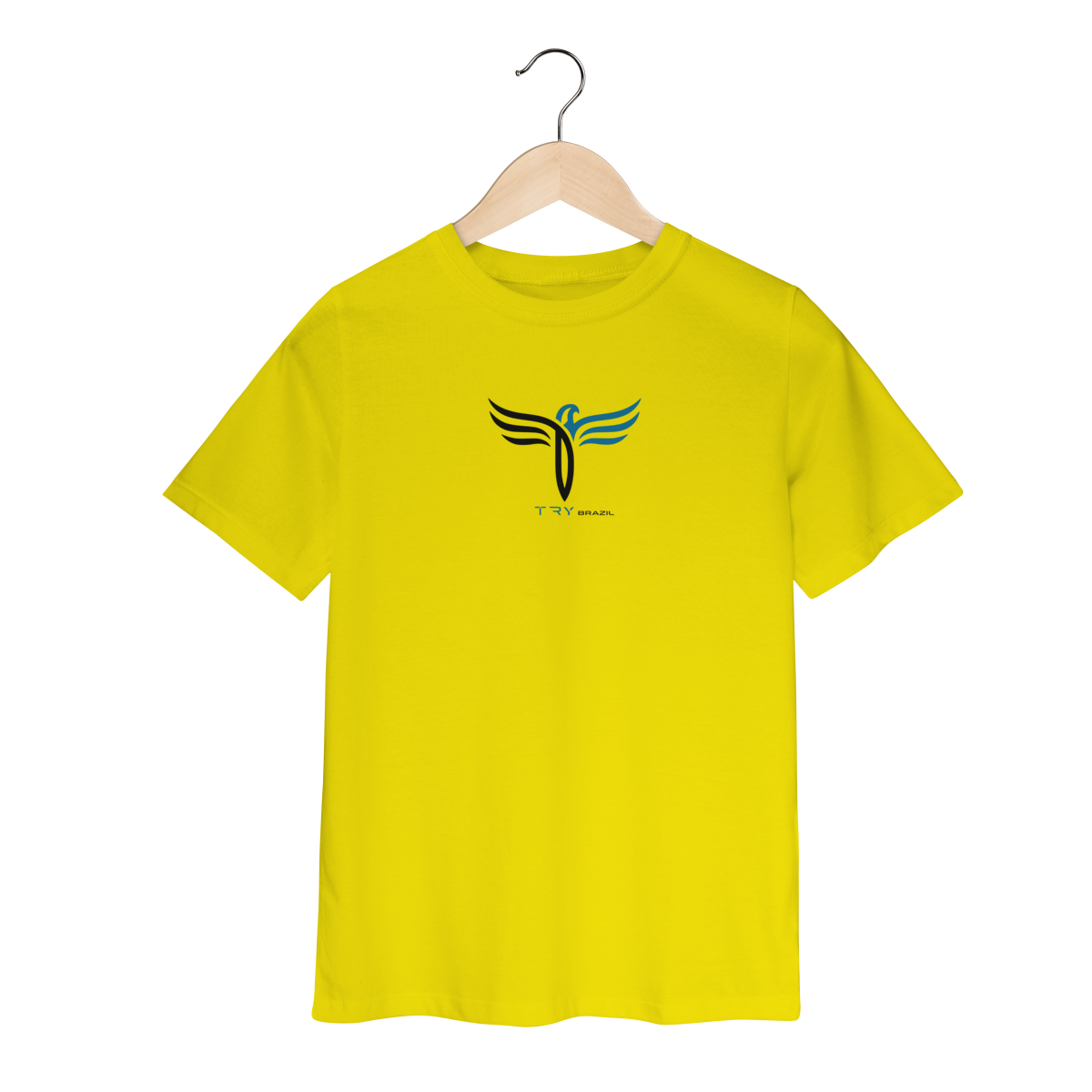 Camiseta Infantil Casual Premium-TRY Brazil