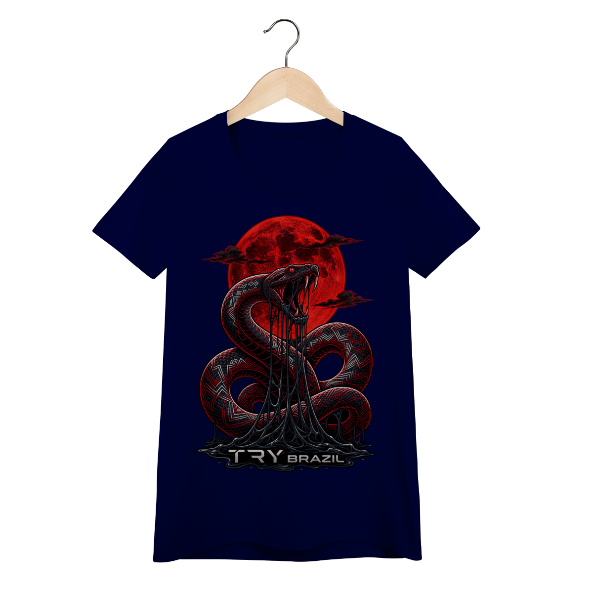 Camiseta Baby Long Lendas da Amazônia-TRY Brazil