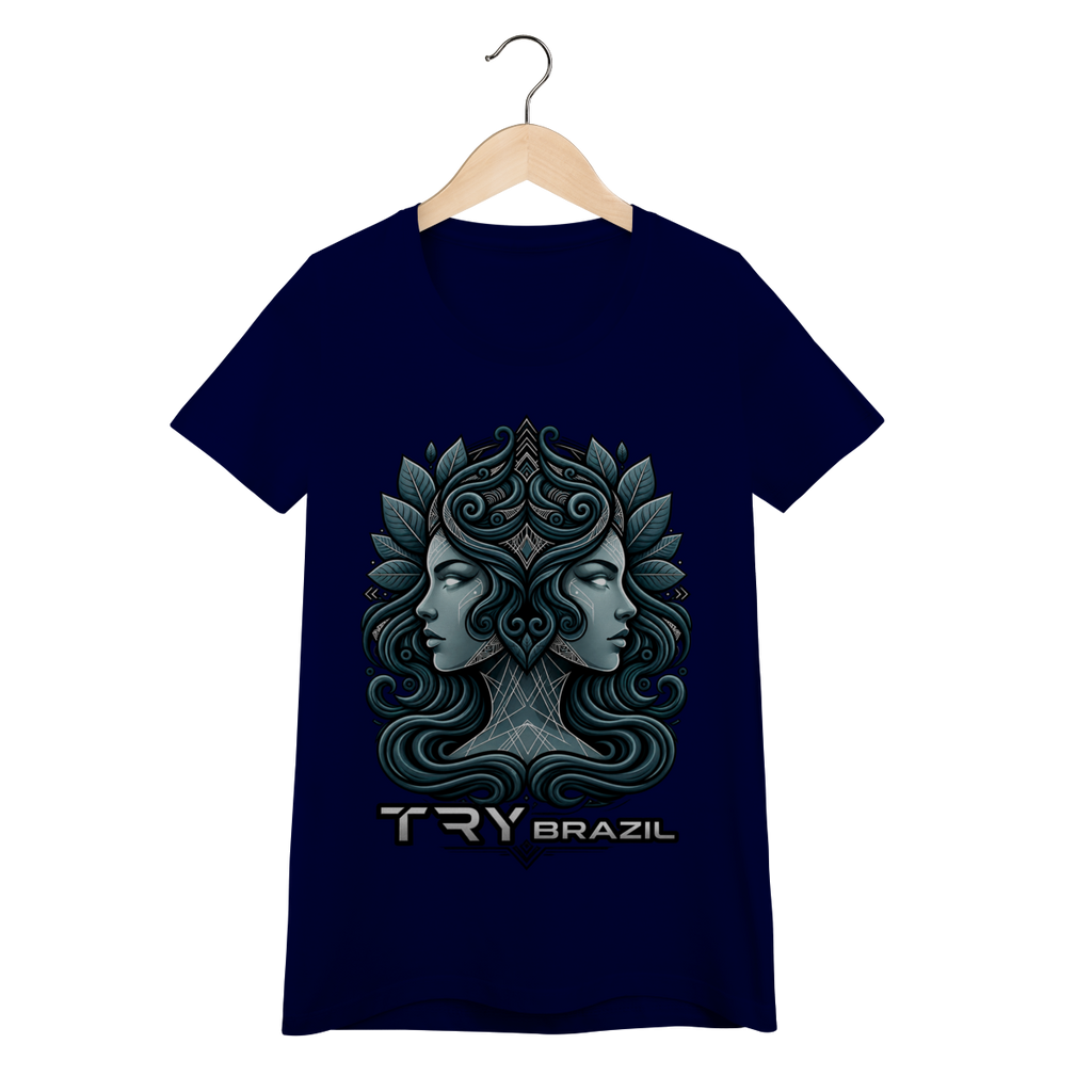 Camiseta Baby Long Lendas da Amazônia-TRY Brazil