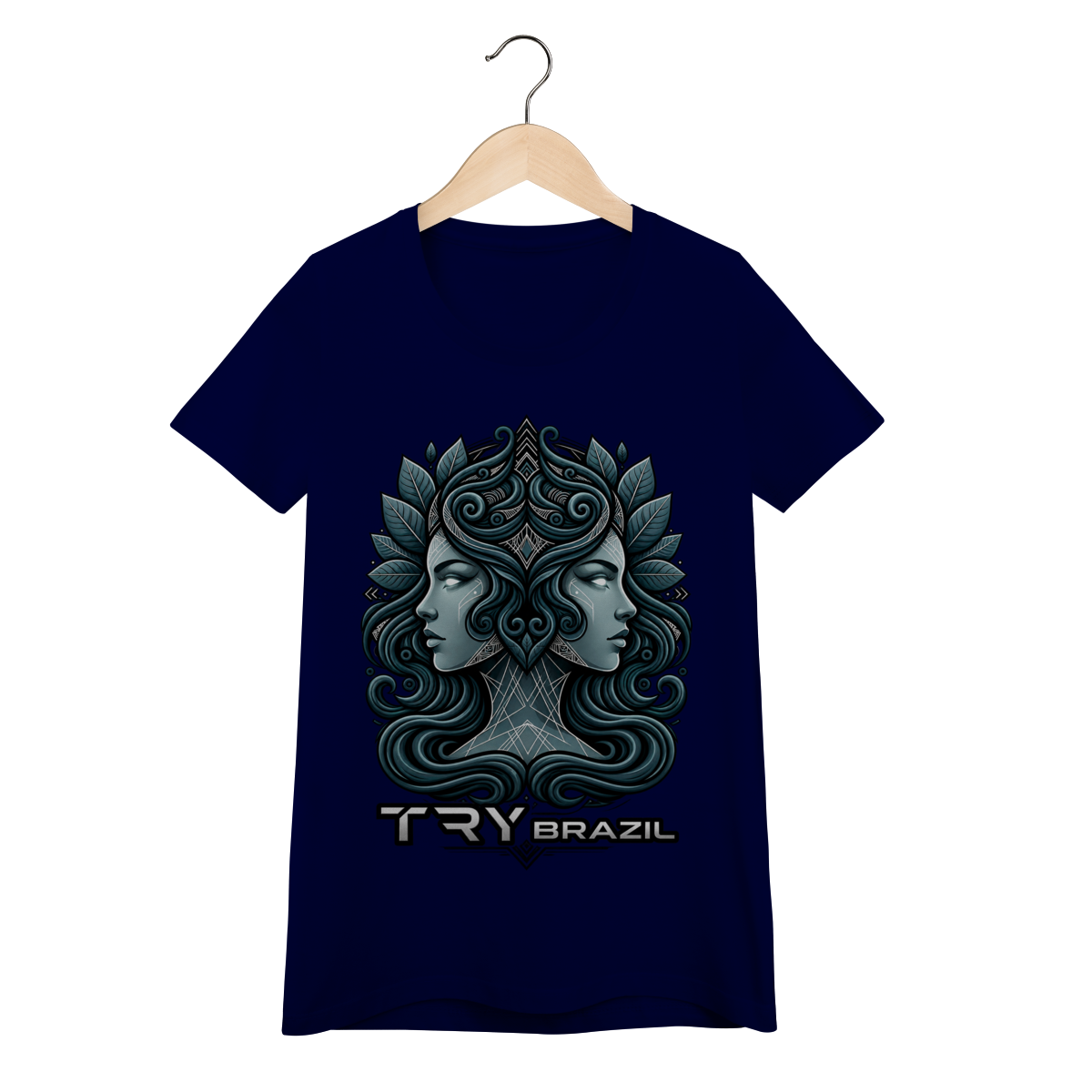 Camiseta Baby Long Lendas da Amazônia-TRY Brazil