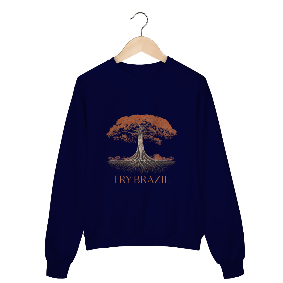 Moletom Fechado Feminino Raízes-TRY Brazil