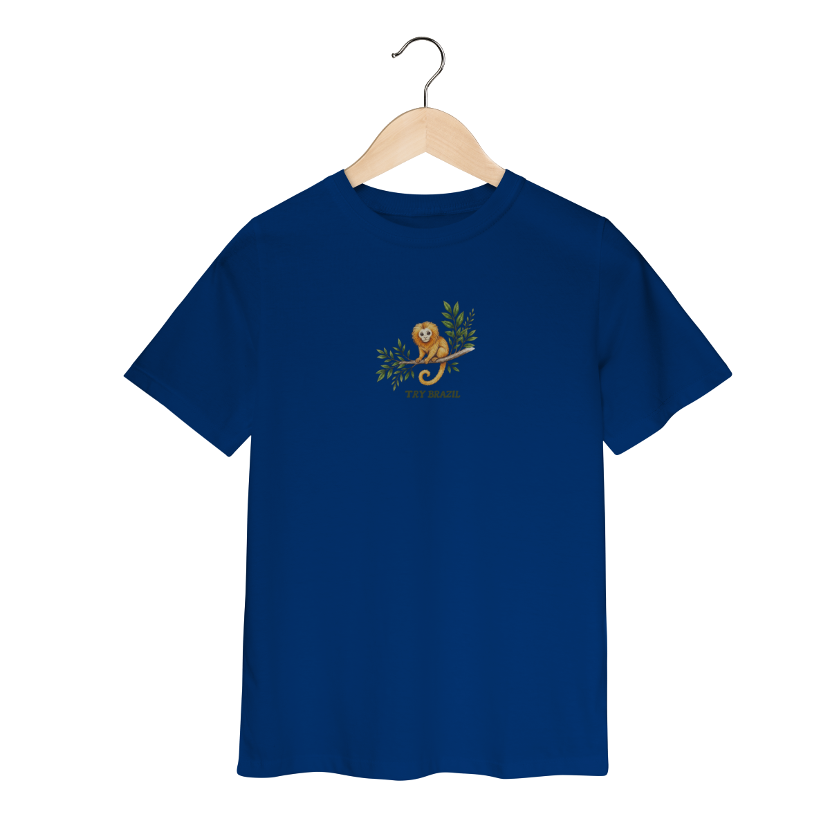 Camisa Infantil TRY Brazil-Coleção Animais