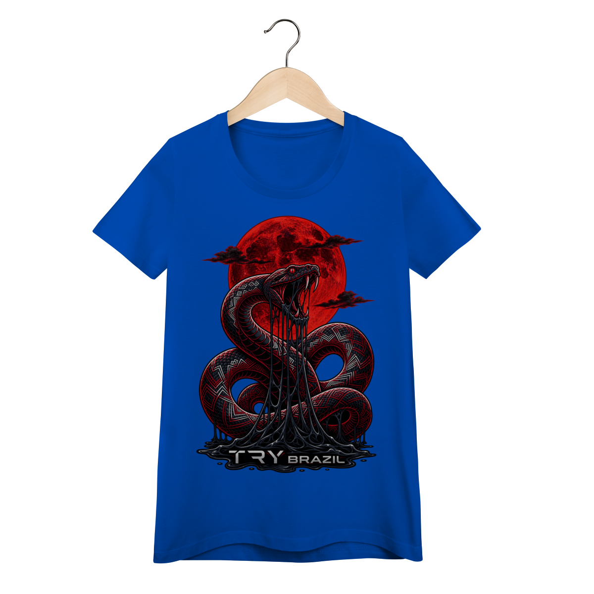 Camiseta Baby Long Lendas da Amazônia-TRY Brazil