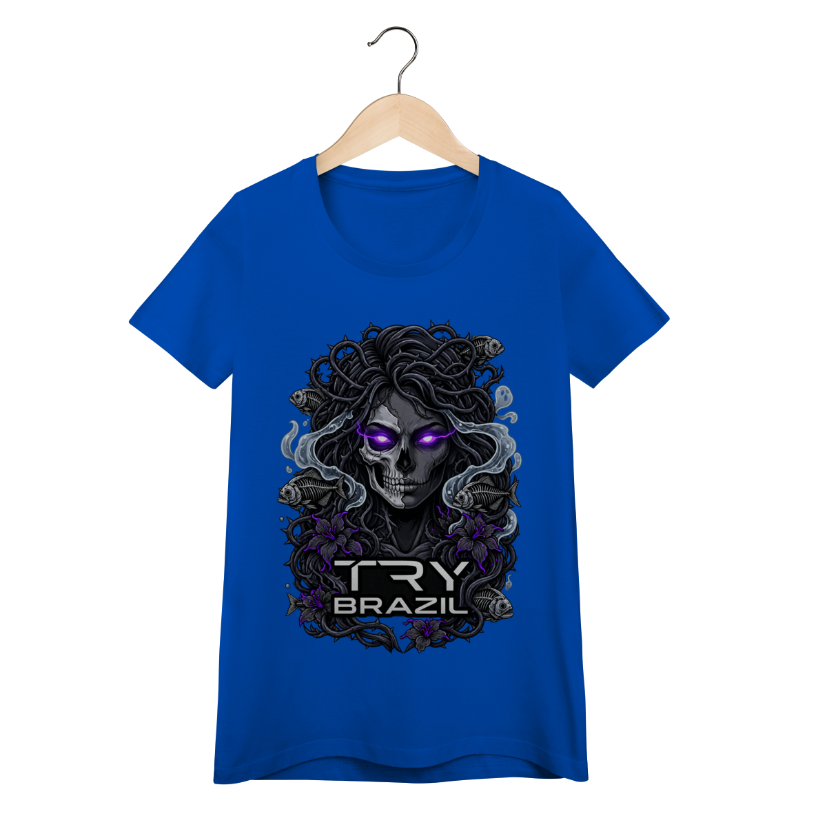 Camiseta Baby Long Lendas da Amazônia-TRY Brazil
