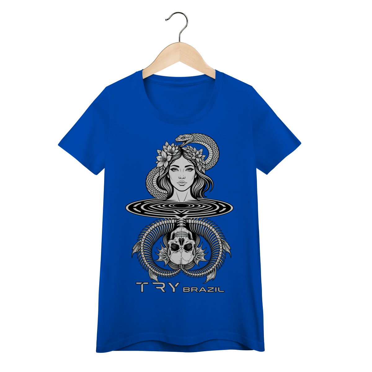 Camiseta Baby Long Lendas da Amazônia-TRY Brazil