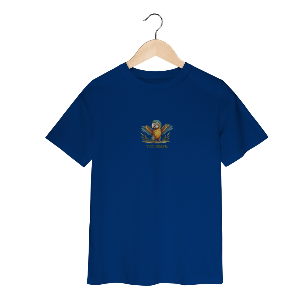 Camisa Infantil TRY Brazil-Coleção Animais