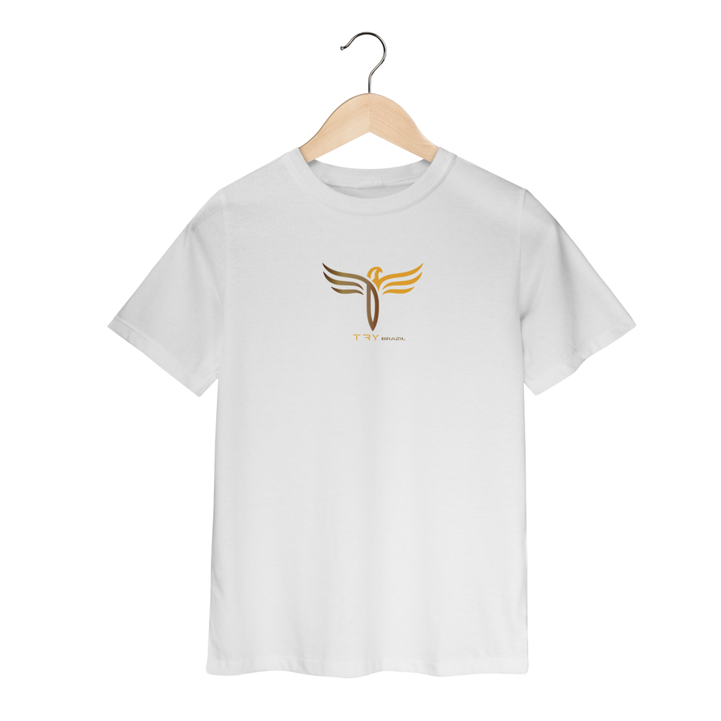 Camiseta Infantil Casual Premium-TRY Brazil