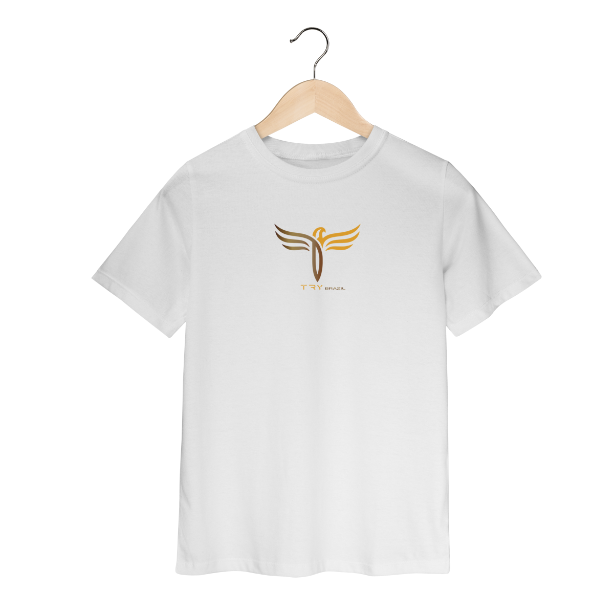 Camiseta Infantil Casual Premium-TRY Brazil