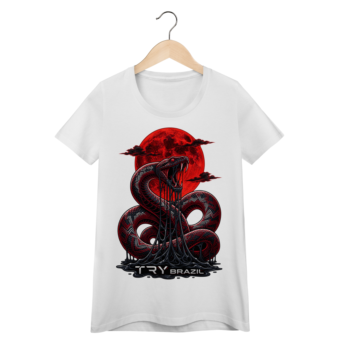 Camiseta Baby Long Lendas da Amazônia-TRY Brazil