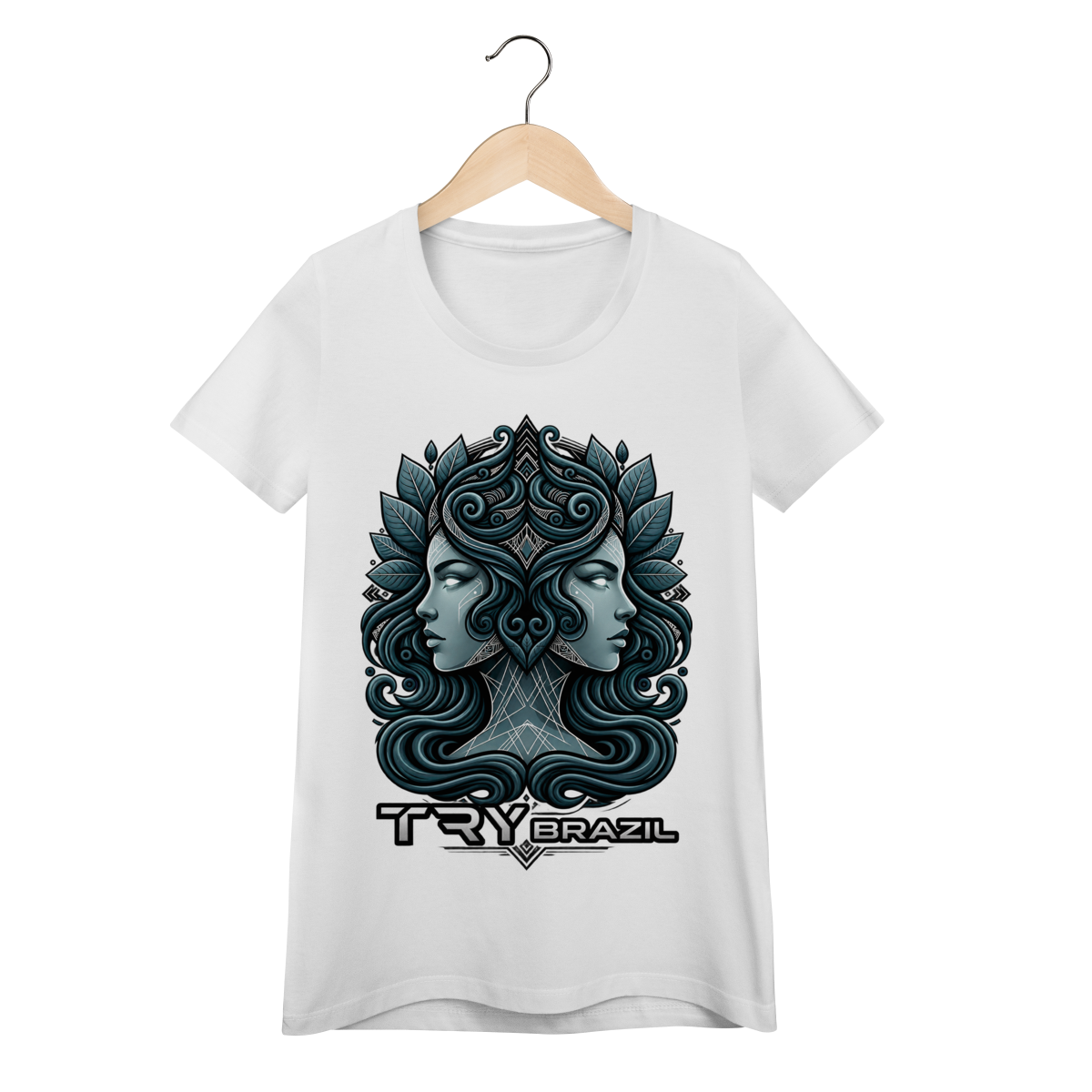 Camiseta Baby Long Lendas da Amazônia-TRY Brazil