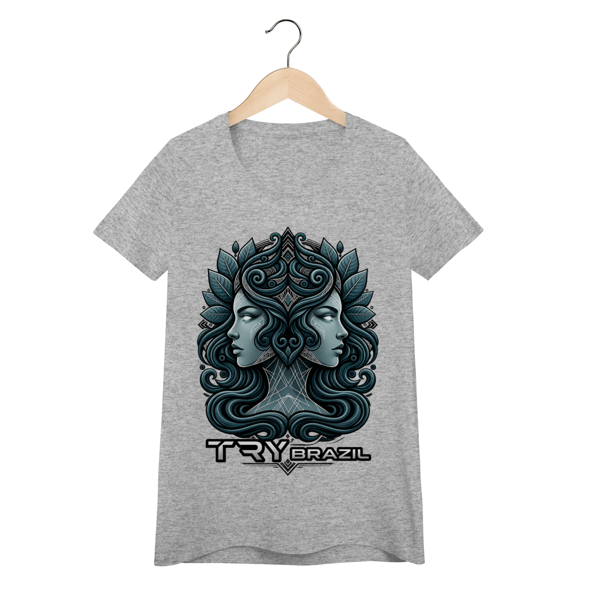Camiseta Baby Long Lendas da Amazônia-TRY Brazil