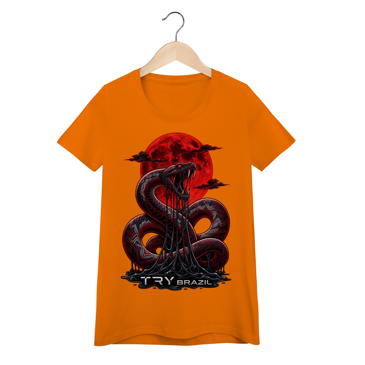 Camiseta Baby Long Lendas da Amazônia-TRY Brazil