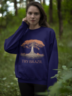Moletom Fechado Feminino Raízes-TRY Brazil