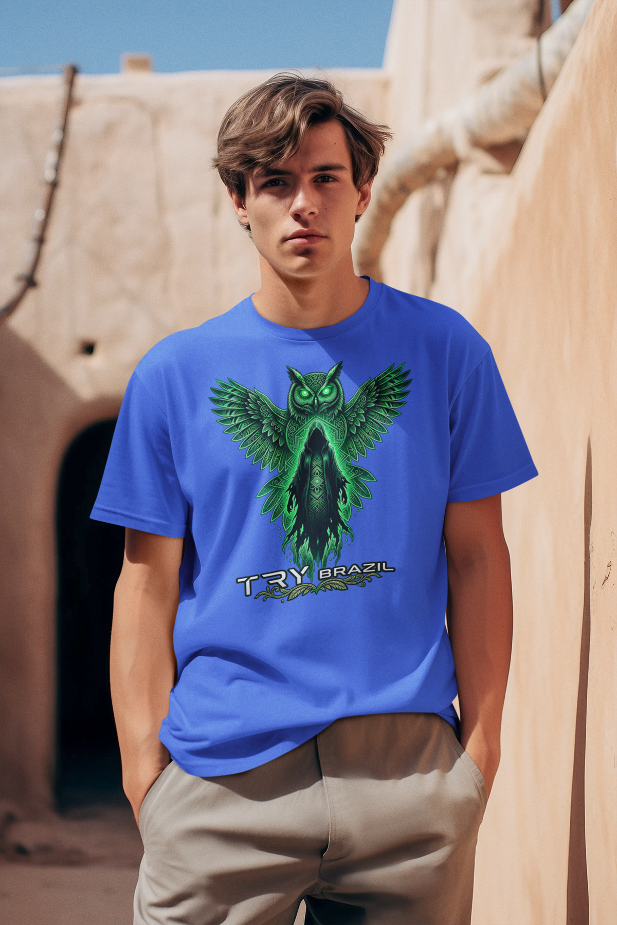 Camisetas Lendas da Amazônia-TRY Brazil