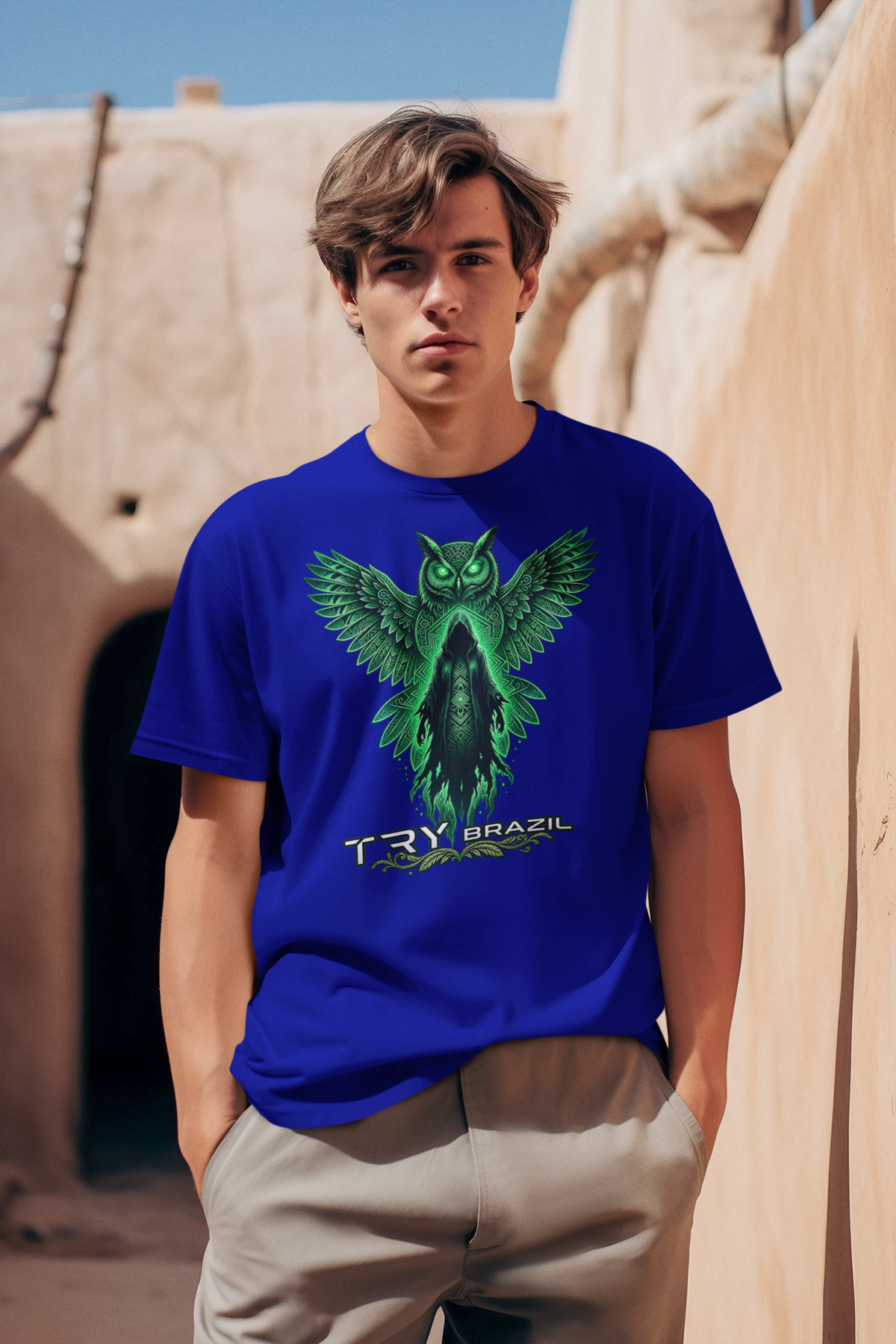 Camisetas Lendas da Amazônia-TRY Brazil