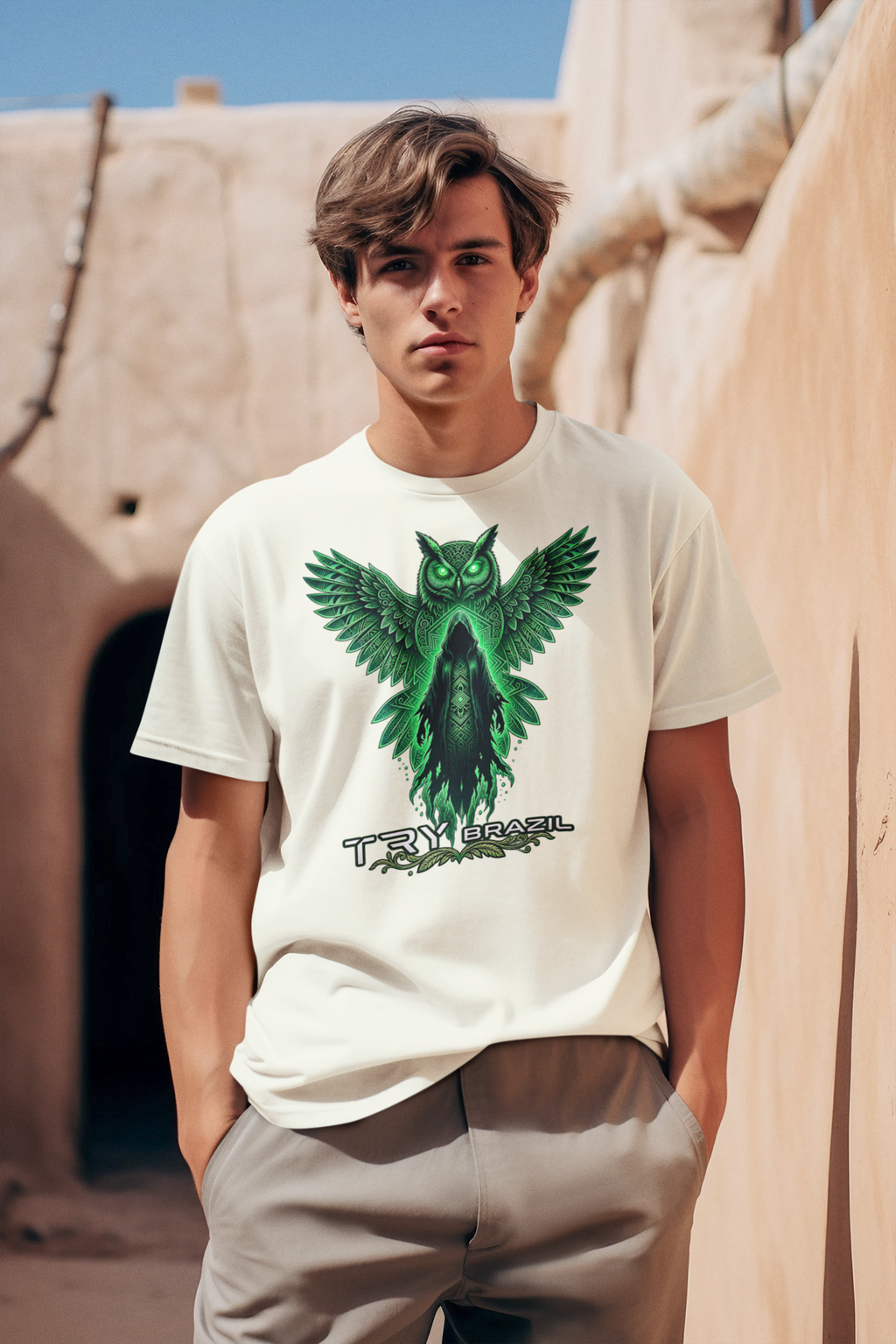 Camisetas Lendas da Amazônia-TRY Brazil