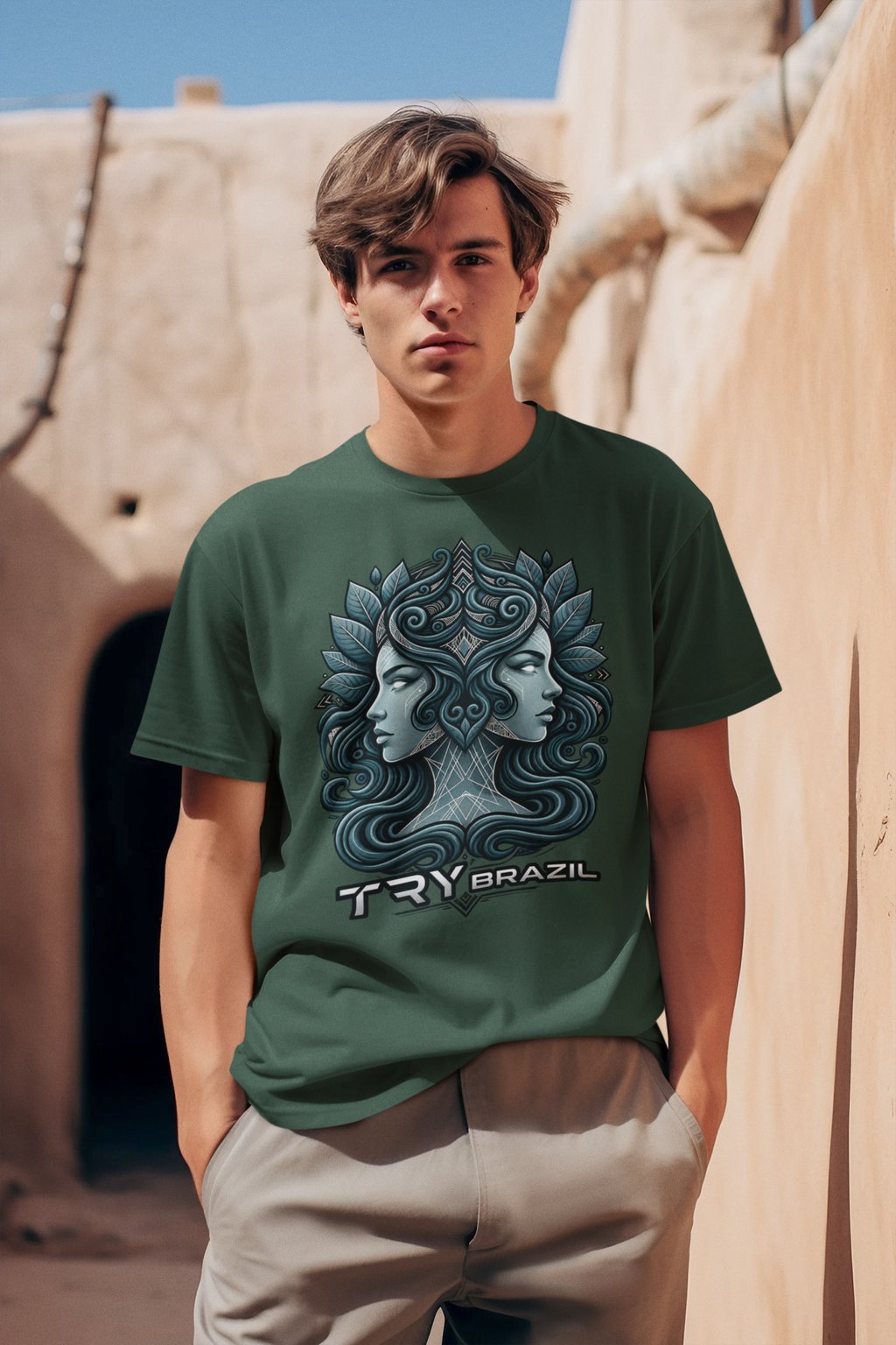 Camiseta Lendas da Amazônia-TRY Brazil