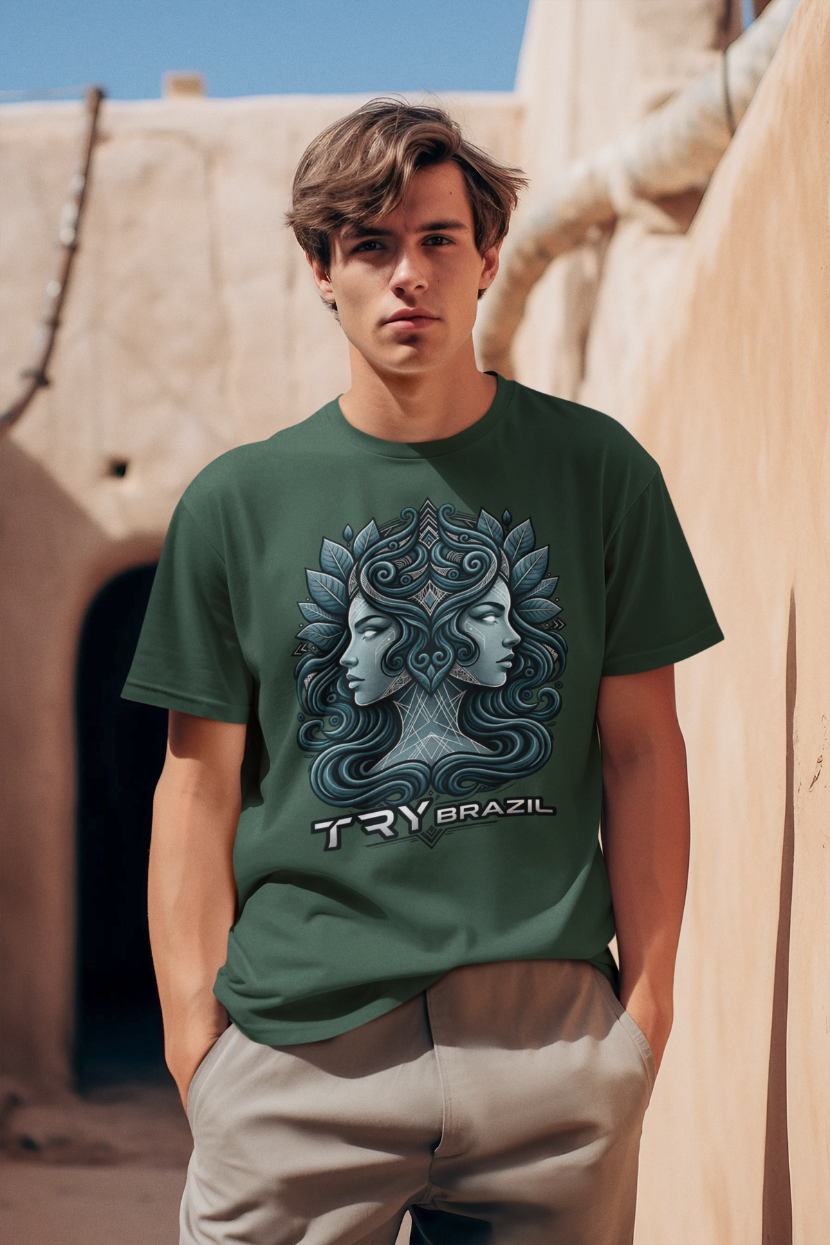 Camiseta Lendas da Amazônia-TRY Brazil