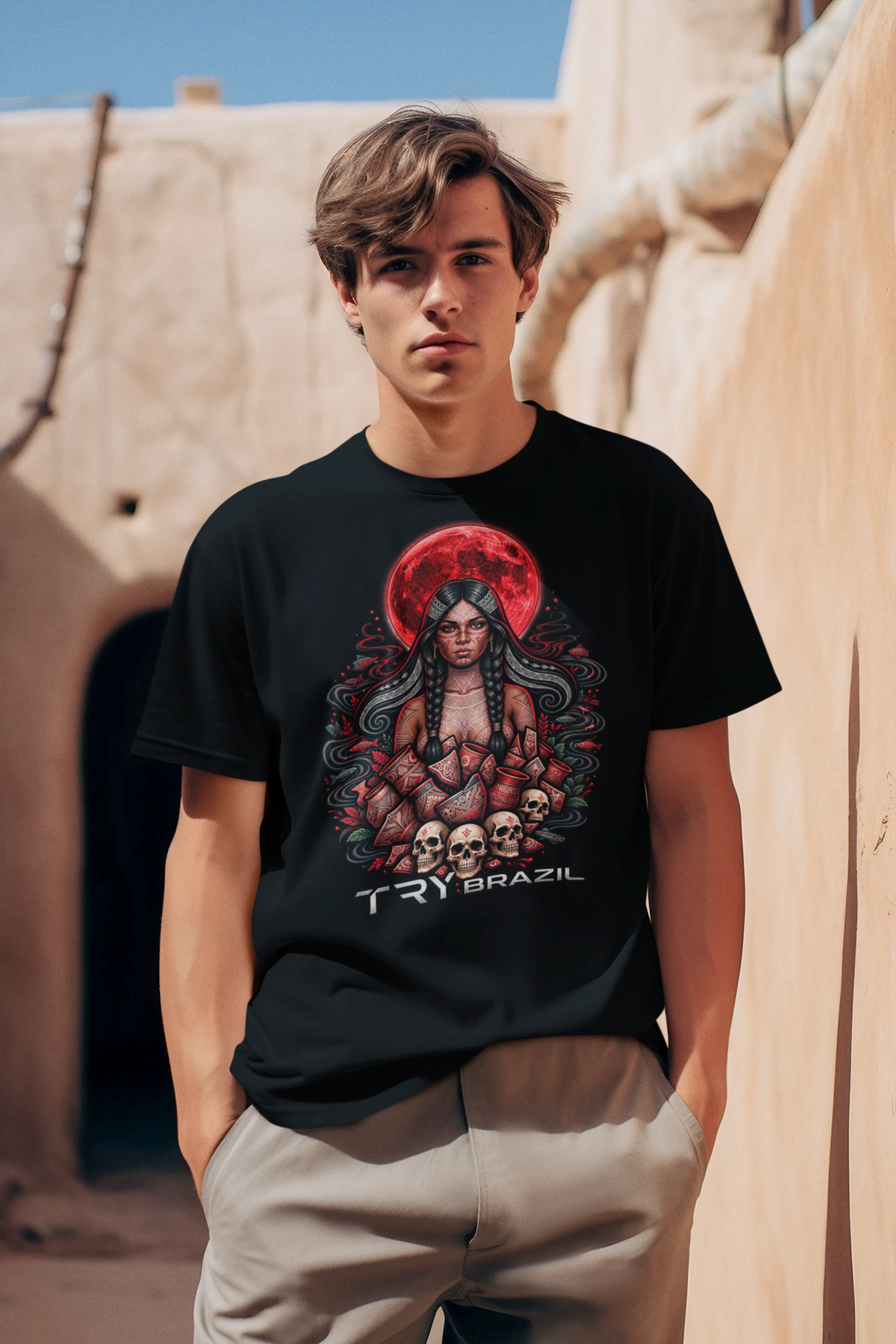 camiseta Lendas da Amazônia-TRY Brazil