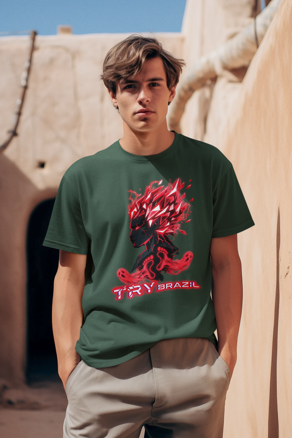 Camiseta Lendas da Amazônia-TRY Brazil