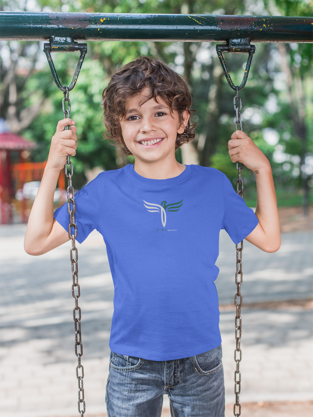 Camiseta Infantil Casual Premium-TRY Brazil